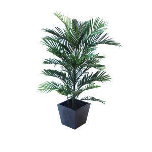 Areca Palm 1.2m With Fiberglass Pot