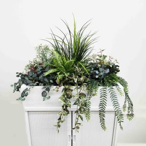 artificial plants | fake plants | planters | office planters | split philo plant | dieffenbachia plant | Alocasia Plant