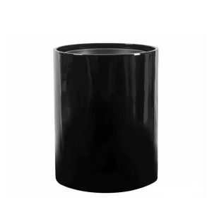 Lazio Round Pot 40x50cm Gloss Black